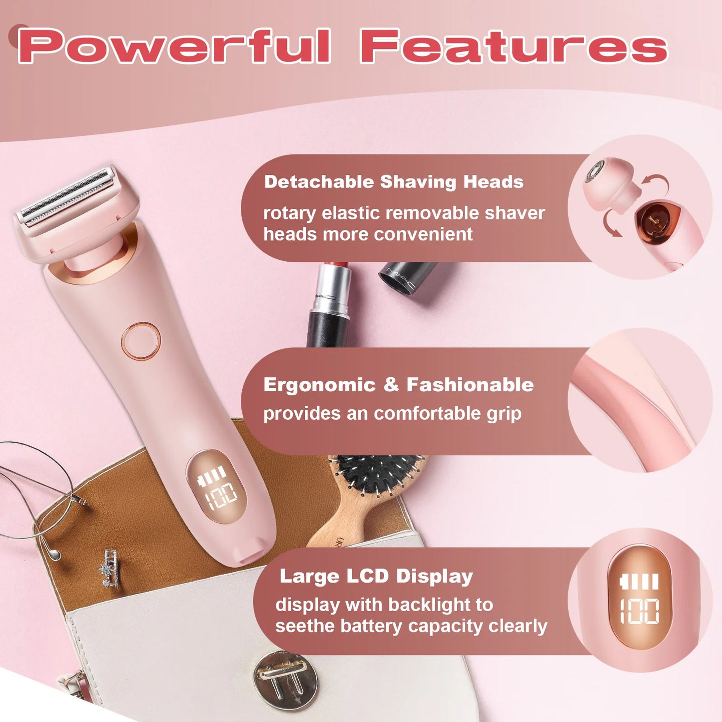GlamourGroom 2-in-1 Trimmer